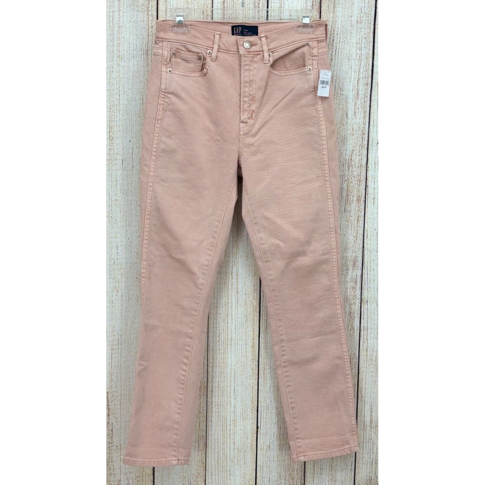 GAP Jeans Women's Size 0/25R Vintage High Rise Slim‎ Fit Pink NWT